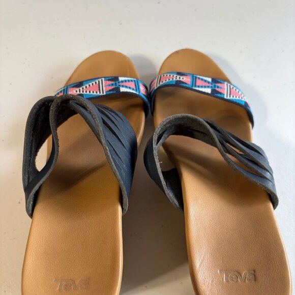 Teva Arrabelle Wedge Slide Sandals (Size 8.5 / EU 39.5) - Picture 9 of 10